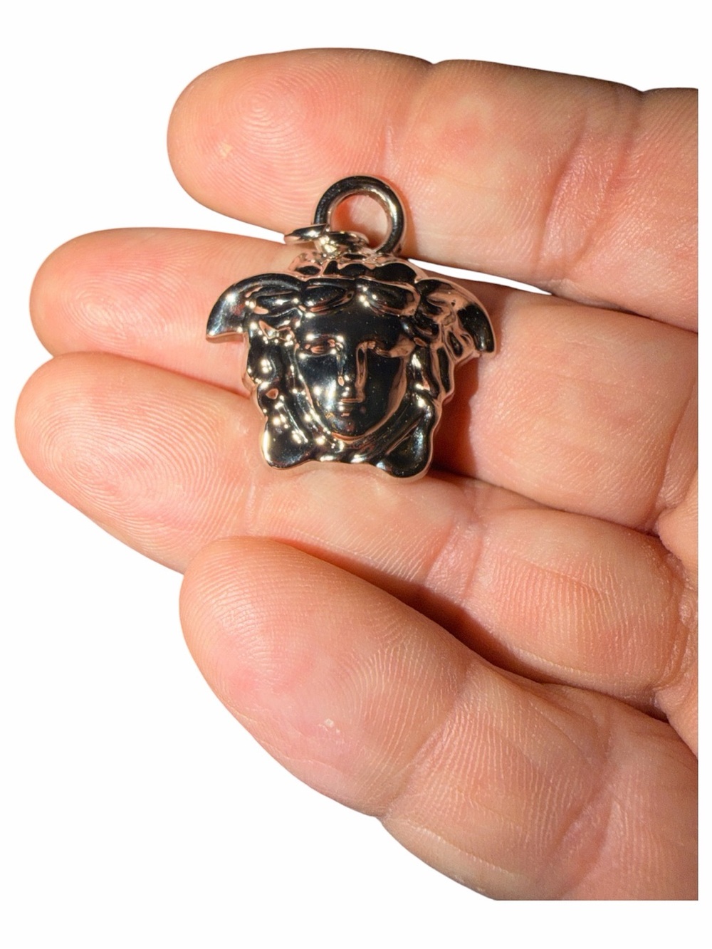 Versace Silver Medusa‎ zip pull - Picture 3 of 3